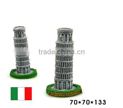 Italy Leaning Tower of Pisa resin famous building miniature italy souvenir