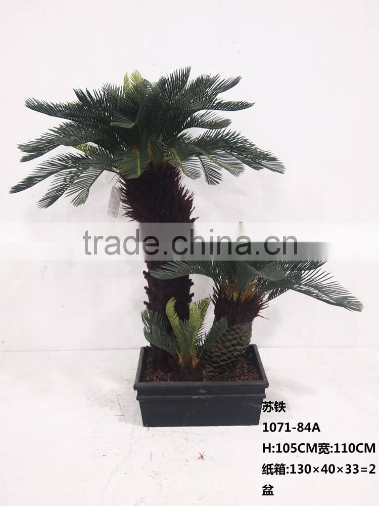 Artificial bonsai sago cycad palm trees for sale