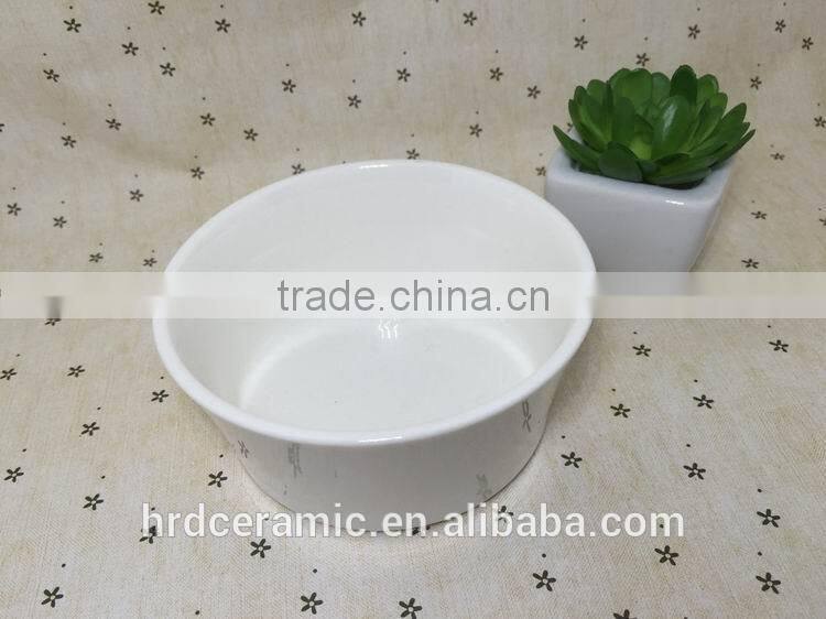 Stocked Wholesale White Salad Soup Cheap Porcelain Ceramic sugar Bowl
