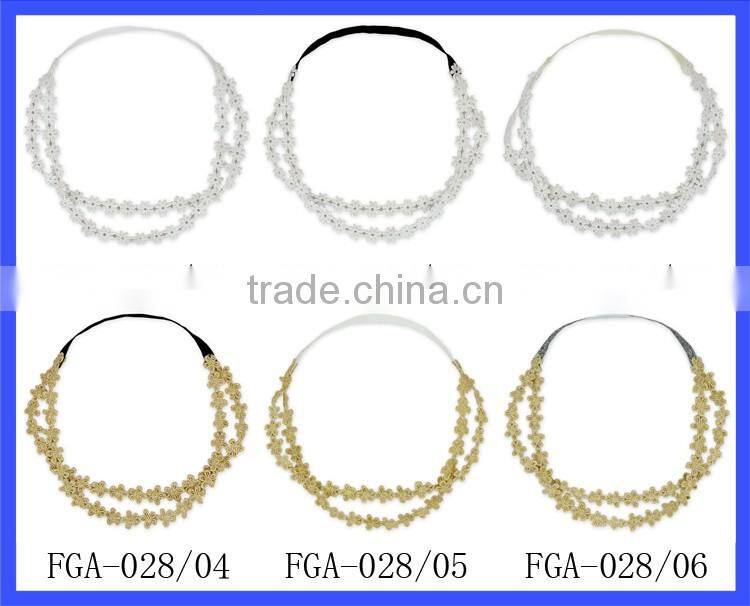 Girls Flower Crowns Hair Wreath Artificial Flower Wreaths Head Band Wholesale Boho Hair Accessories