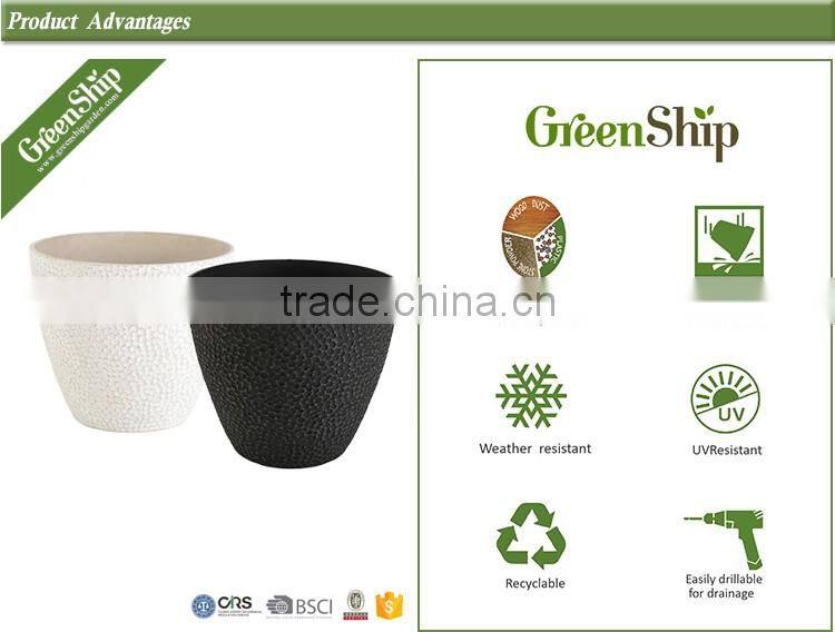 Ceramic Flower Pots in White Color (wholesales) for Llivingroom