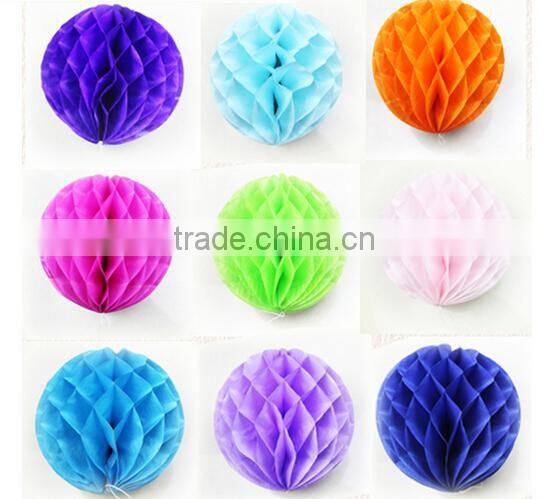 Hanging colorful paper pompoms/ paper garland
