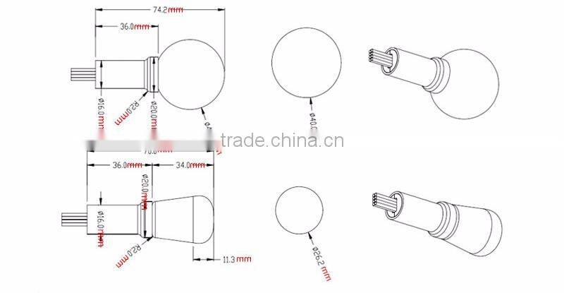 Christmas holiday decoration full color LED string light