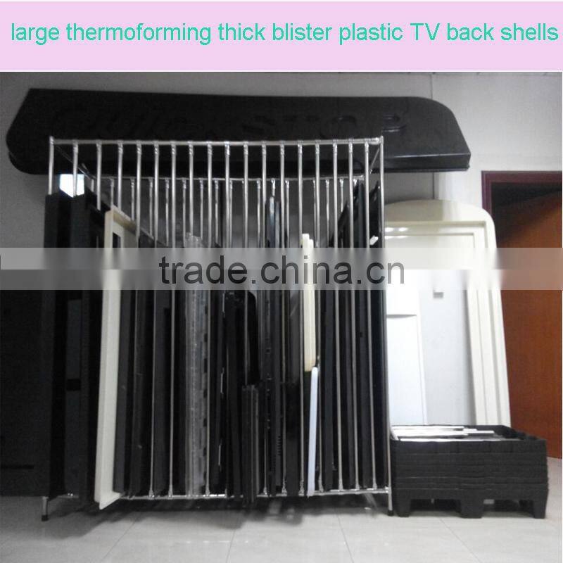 hot sale vacuum formed thick display plastic trays made by vacuum forming machine