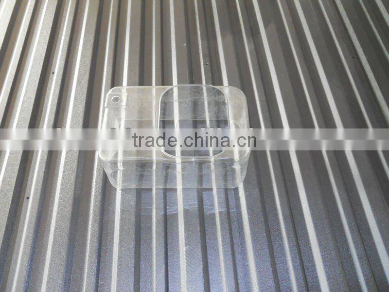 transparent vacuum formed thick blister packaging boxes of plastic