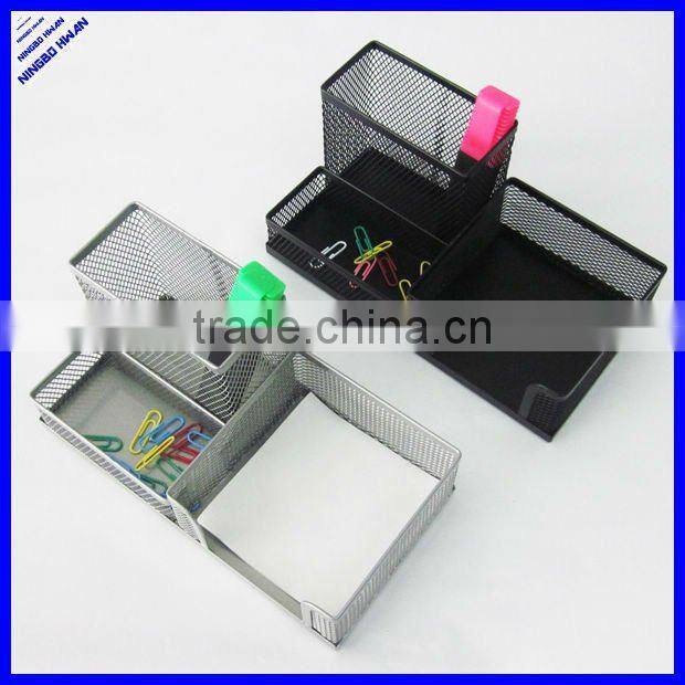 3 divided desktop metal envelope holder