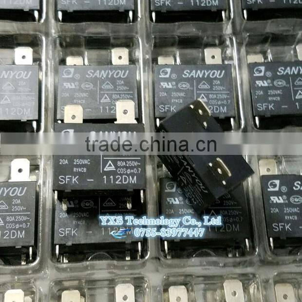 10PCS/Lot~ SFK-112DM relay SFK112DM A normally open 20A 4pin DC12V SKM Power relays