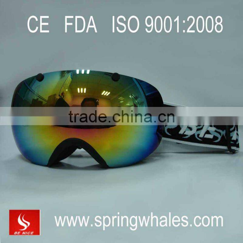 TPU frame ski snow goggles,snow ski goggles,sport eyewear
