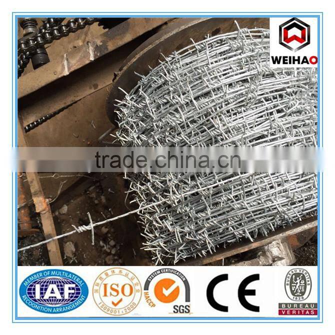 2016 china anping haotong fence used barb wire for sale