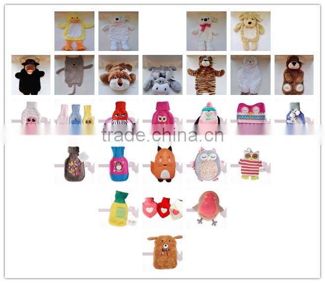 good quality hot water bag with knitted cover charming owl