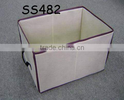 Hourse hold foldable Non-woven storage box / toy storage box