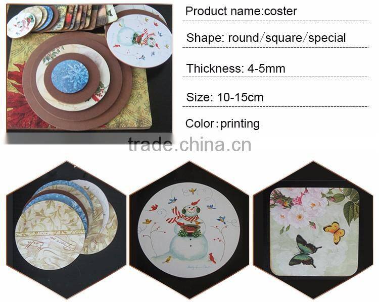 my test cork coaster