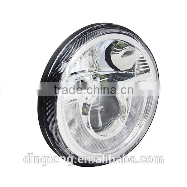 7 inch jeep wrangler led car headlight ip67 9-33v ECE R112 DRL headlamp