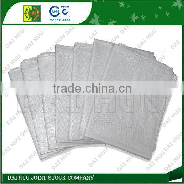High quality white PP woven sack