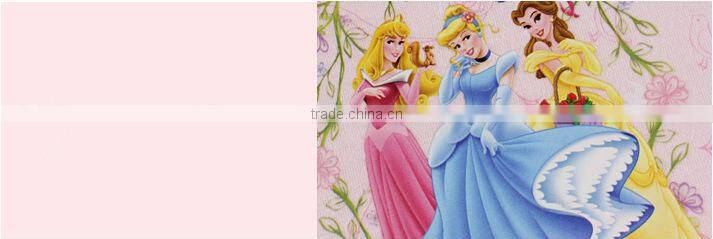 little girl cartoon printed 100% cotton nightgown