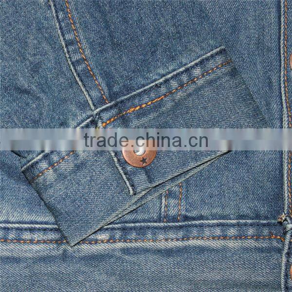 GZY wholesale stock lot handsome cool slim fit denim chalecos de jean para mujer
