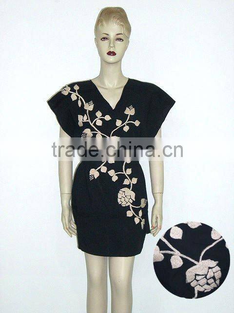 ladies fashion dresses embroidery