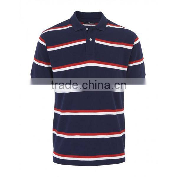shorts sleeve polo shirt 100% cotton polo shirts with pockets