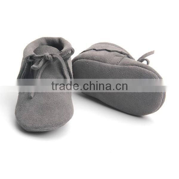 Wholesale genuine leather warm fancy baby boots