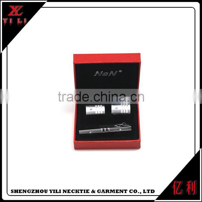 Fashion accessories gift sets cheap cufflinks