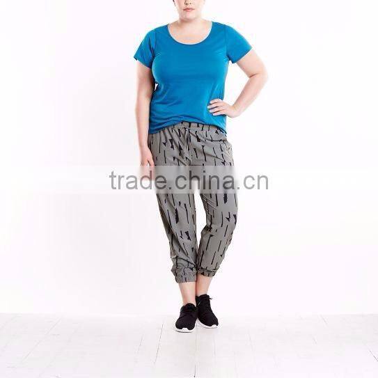 New Style Fashion Jogger Pants Printed Jogger Pants Loose Pants Women Trouser