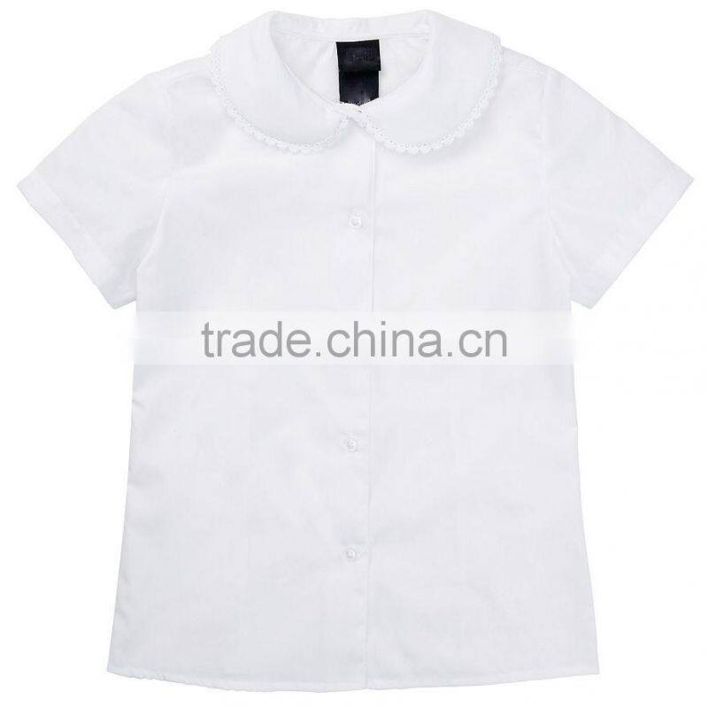 2017 Best seller top quality 100% cotton school uniform wholesale