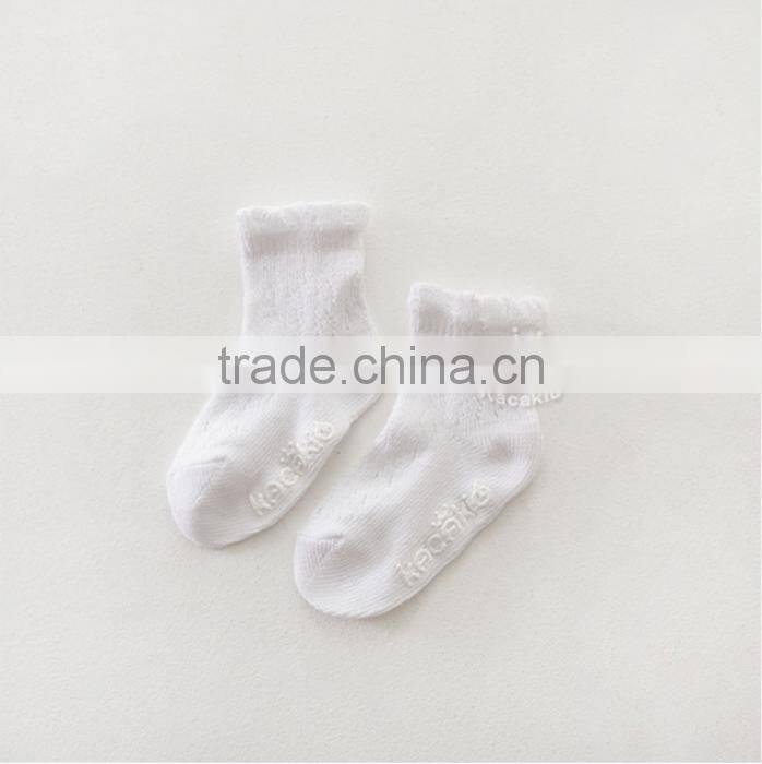 cute baby cotton socks, silicone print baby socks