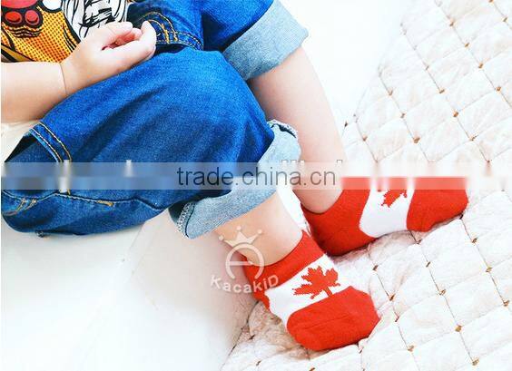 cute baby cotton socks, silicone print baby socks