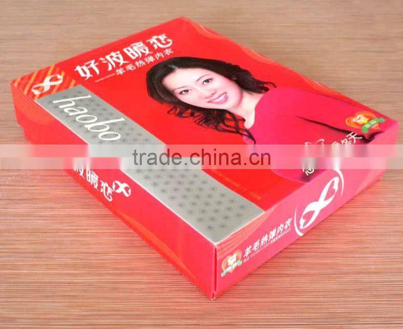 underwear and Shirt packaging box