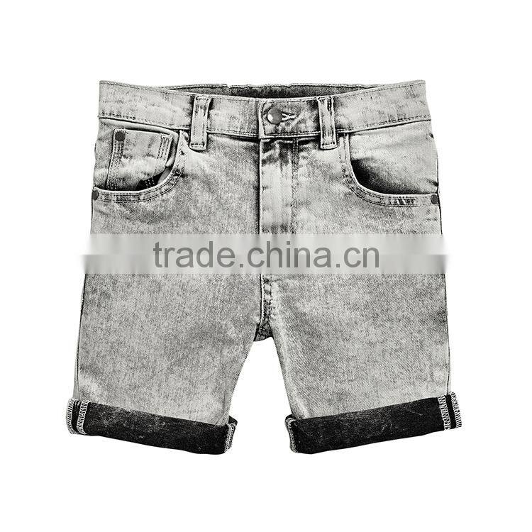 2017 Latest designer new style fancy hand brush wholesale kids jeans for sale