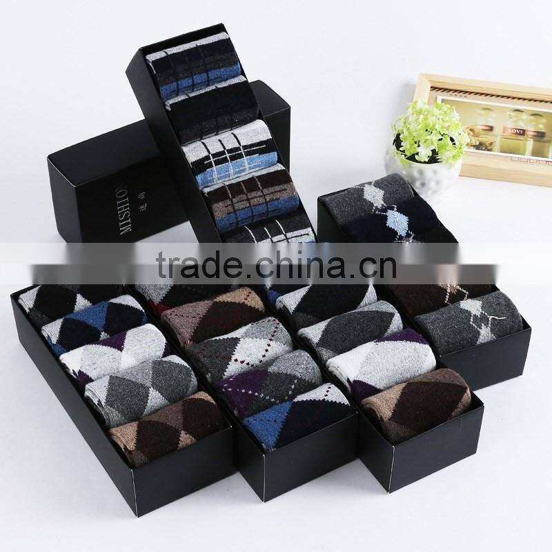 Wholesale men dress business wool socks men socks manufacurer