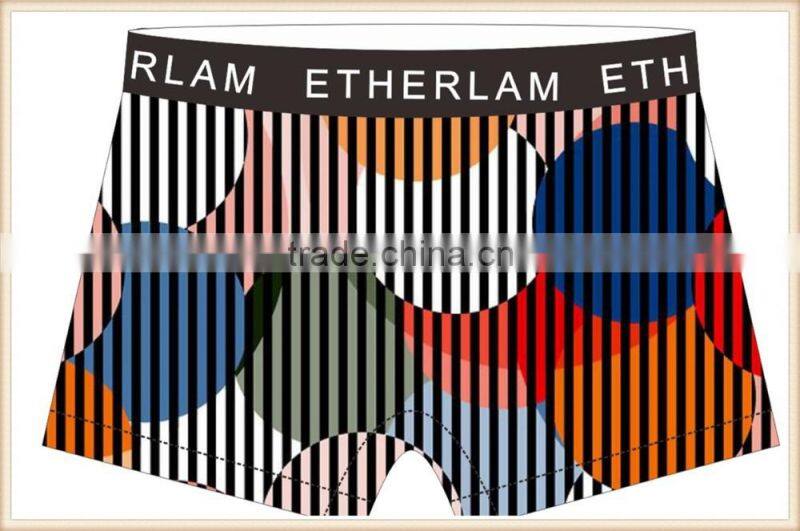 Stripes 88% Polyester 12% Spandex Sexy Mens Superman Boxer Men'S Underwear Boxers Man Brand Hot Trunks Gay Underpant