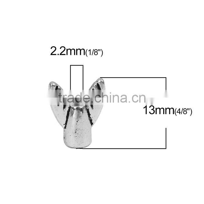 Zinc Based Alloy Spacer Beads Antique Silver