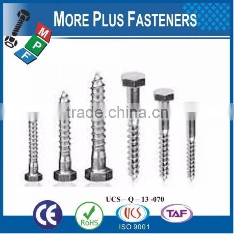 Made in Taiwan Lag Screw for Anchors