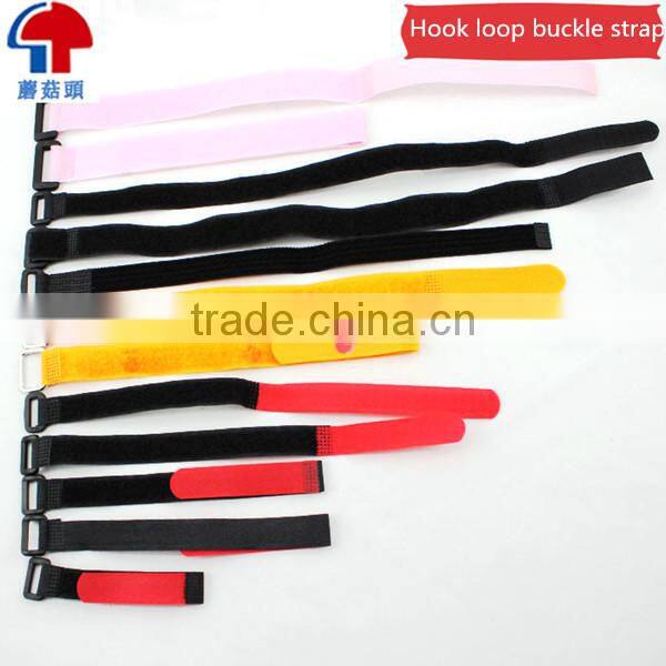 Self Gripping Reusable hook&loop Pallet Straps With Plastic Buckle