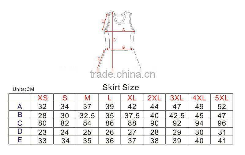 high quality sublimation volleyball skirts