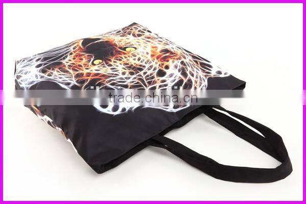 2014 germany hot sale leopard printed canvas bag