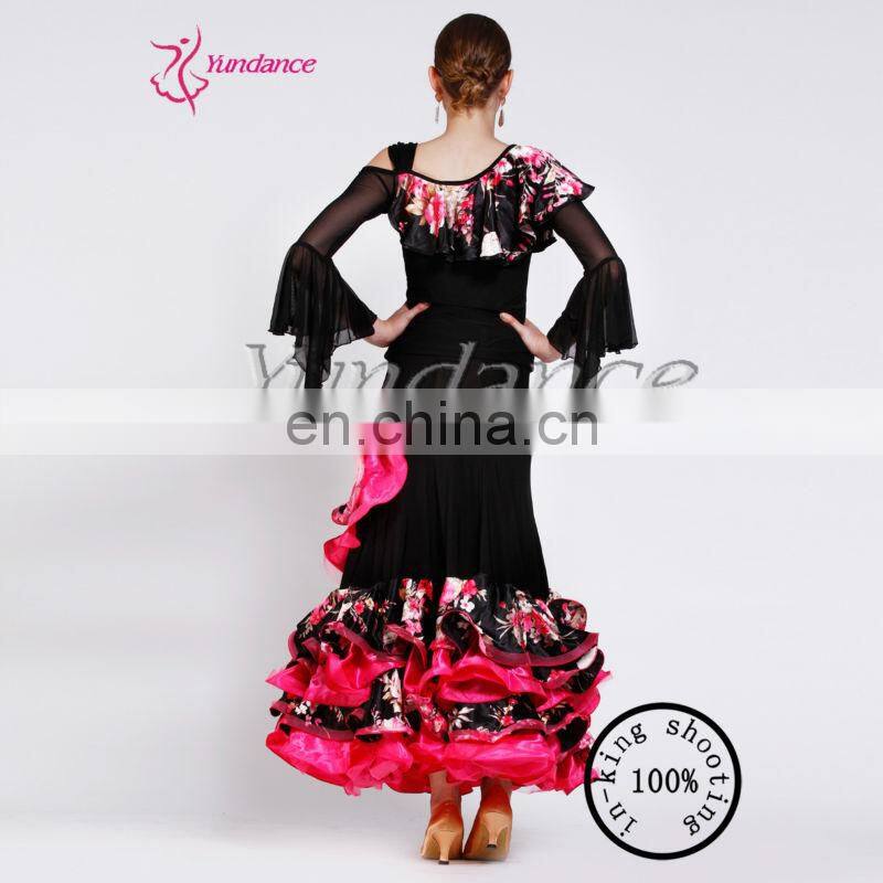 2015 Newest Flower Stage Dance Without Dress A-035