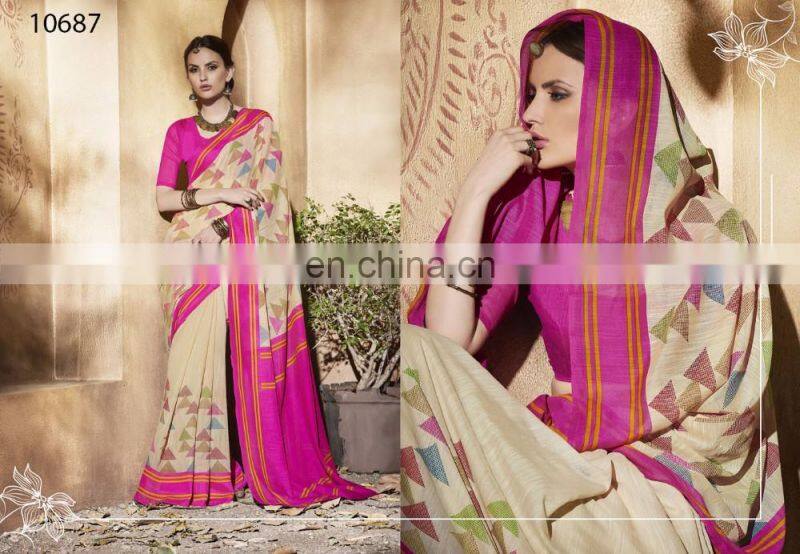 Indian Designer Kanjivaram Silk Saree | Shari | Sari for Party Wear