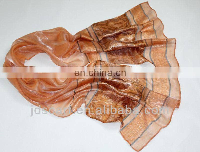 Latest silk ,SOFT, thin summer scarves coffee scarf baby girl party dress