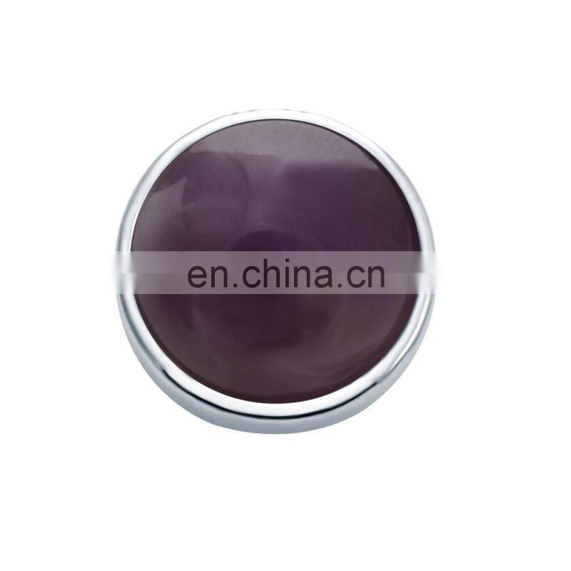 New Popular Wholesale Large Fancy Natural Stone Brooch Pins For Woman Many Colors Choose By Yourslef