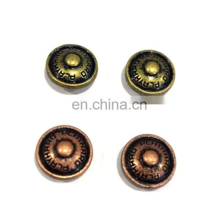 Alloy rivets for garment/fitting pants customized rivets