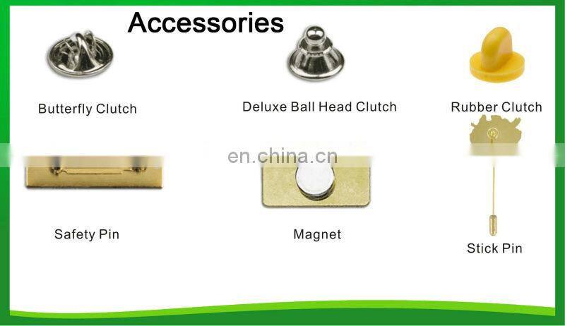 Winho custom metal panther pin