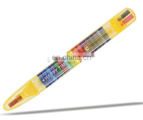 multi- crayon crayon pen 20 colors crystal pen