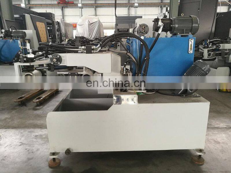 Automatic upward spin aluminum continuous casting machine