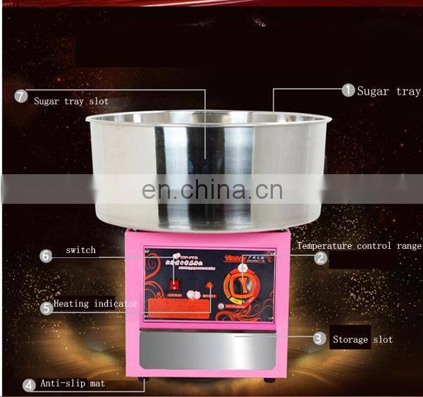 Electric and gas cotton candy machine / flower cotton candymachine