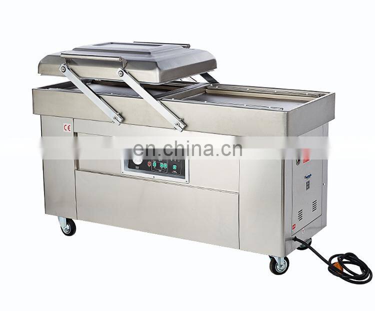 Vacuum packing machine meat/vacuum food sealer packing machine double chamber