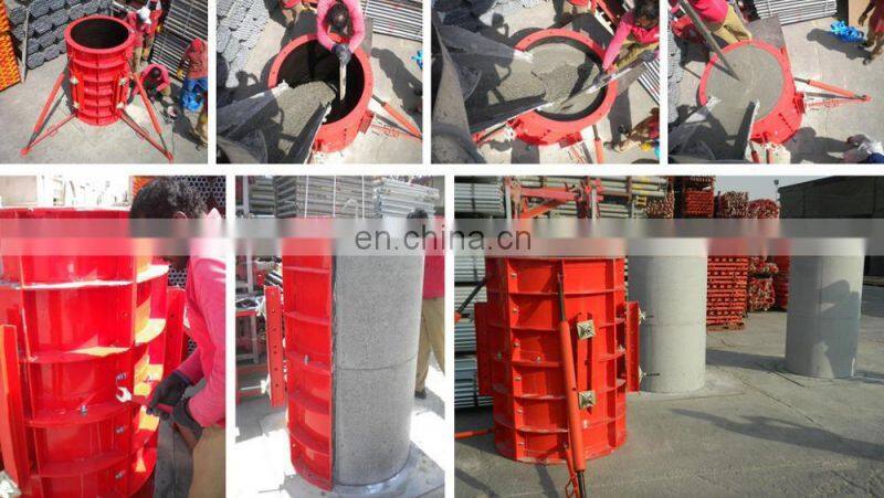 MF-0100 High Grade Concrete Column Pillar Block Molds For Sale