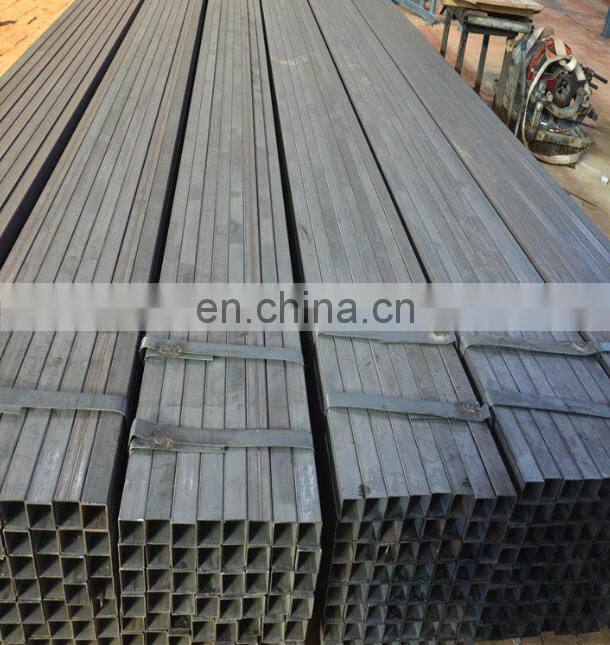 Professional Manufacturer Welded Square ERW Black Steel Pipe