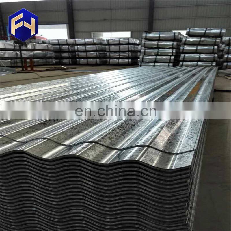 botswana Z40 galvanized corrugated steel roofing trapezoid roof sheet with low price